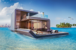 Villas flotantes con el dormitorio bajo el mar en Dubai